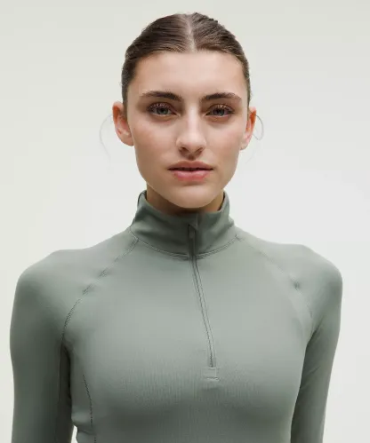 It's Rulu Cropped Half Zip Updated