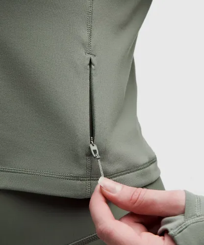 It's Rulu Cropped Half Zip Updated