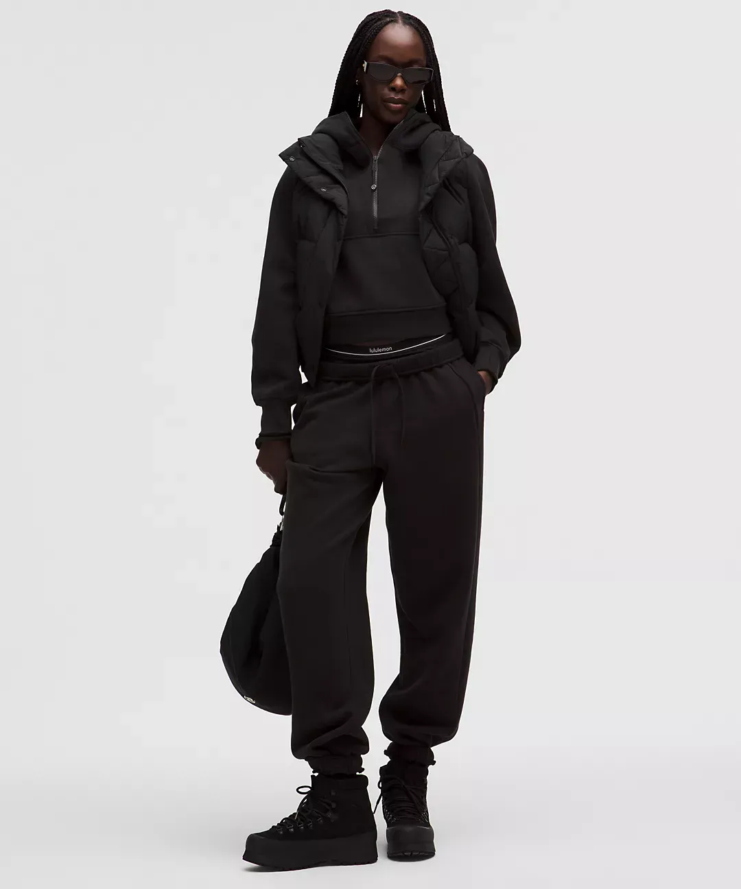 Scuba Oversized Half-Zip Hoodie