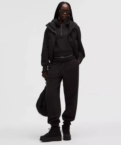 Scuba Oversized Half-Zip Hoodie