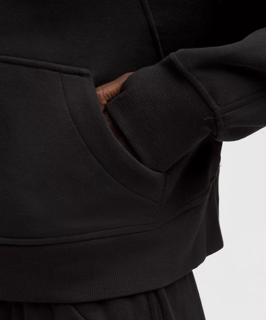 Scuba Oversized Half-Zip Hoodie