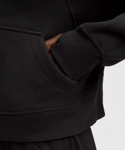 Scuba Oversized Half-Zip Hoodie