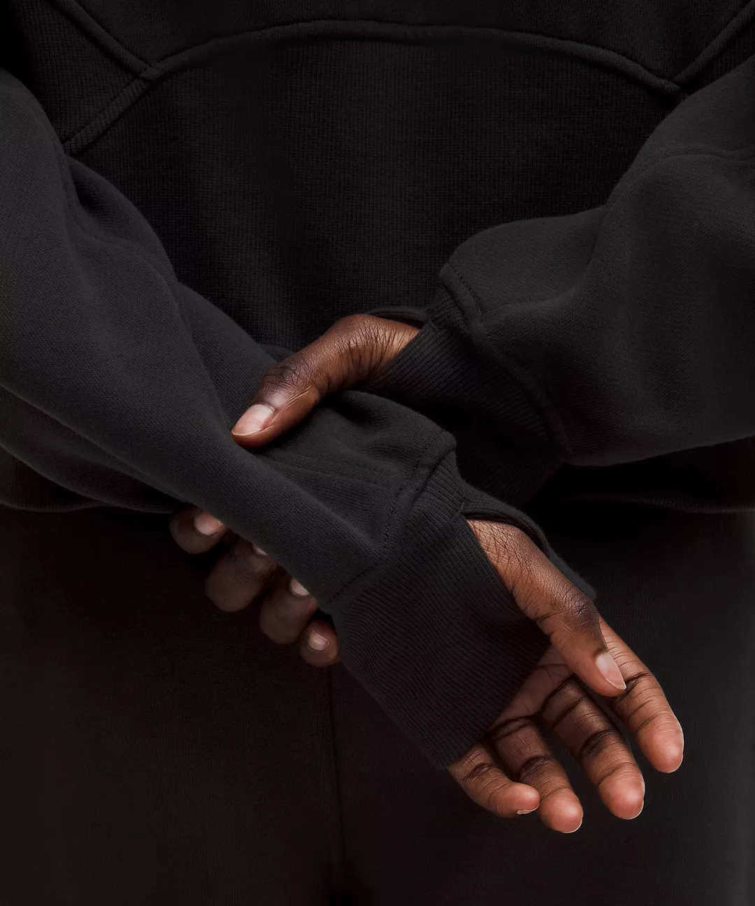 Scuba Oversized Half-Zip Hoodie