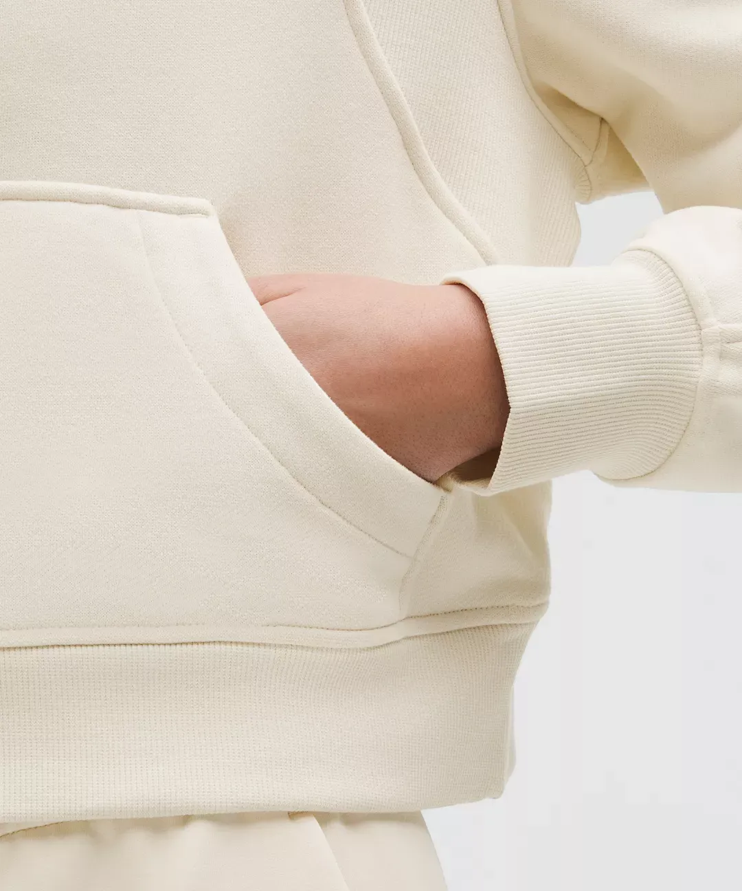 Scuba Oversized Half-Zip Hoodie