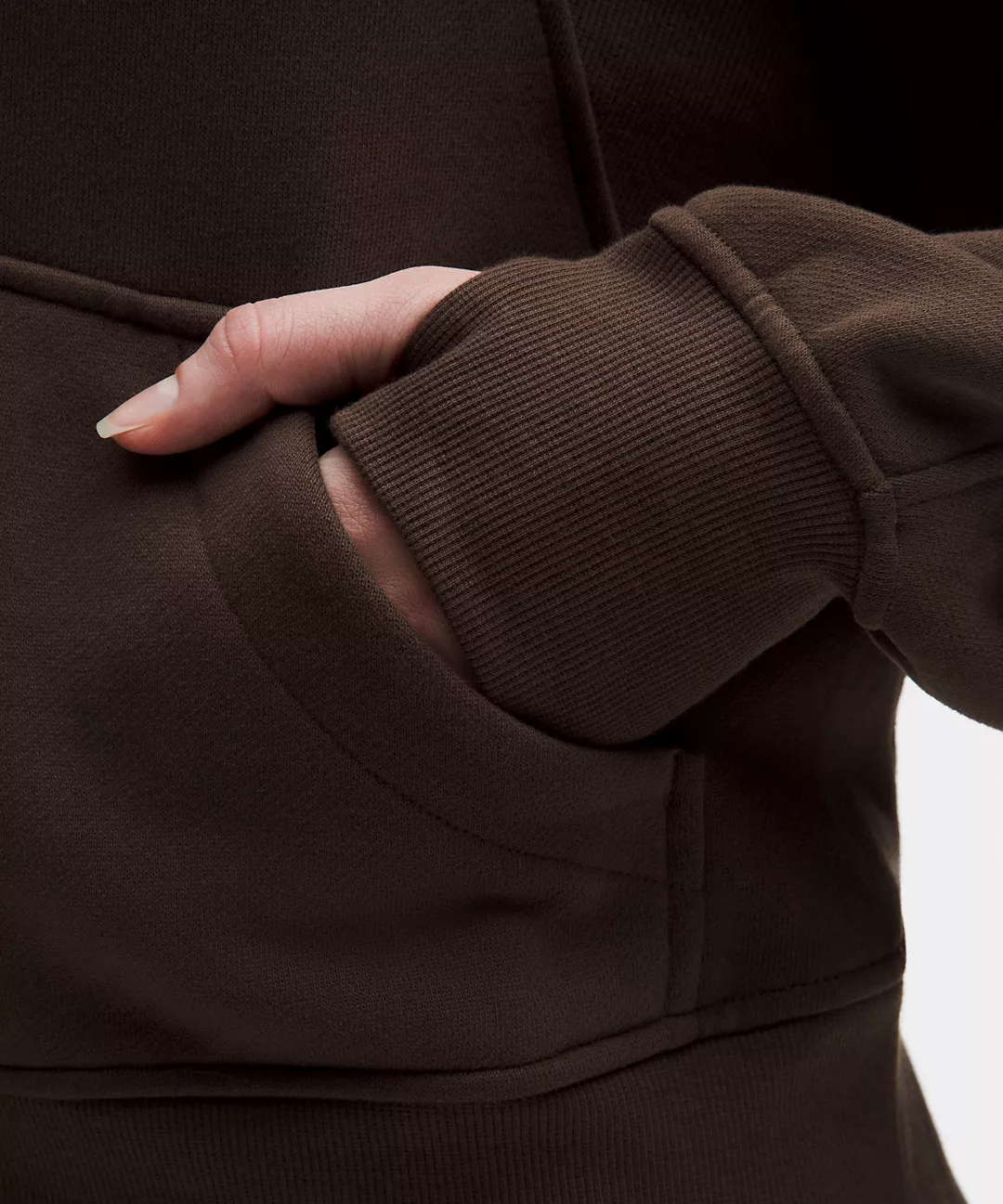 Scuba Oversized Half-Zip Hoodie