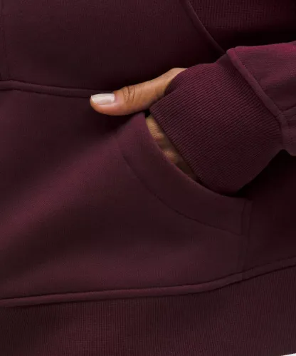 Scuba Oversized Half-Zip Hoodie