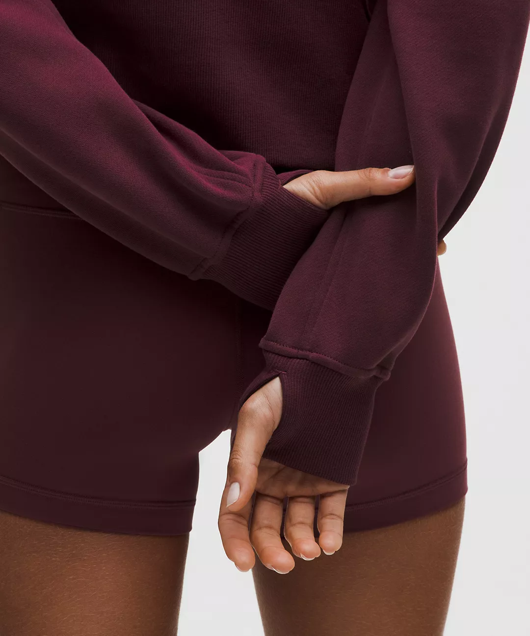 Scuba Oversized Half-Zip Hoodie