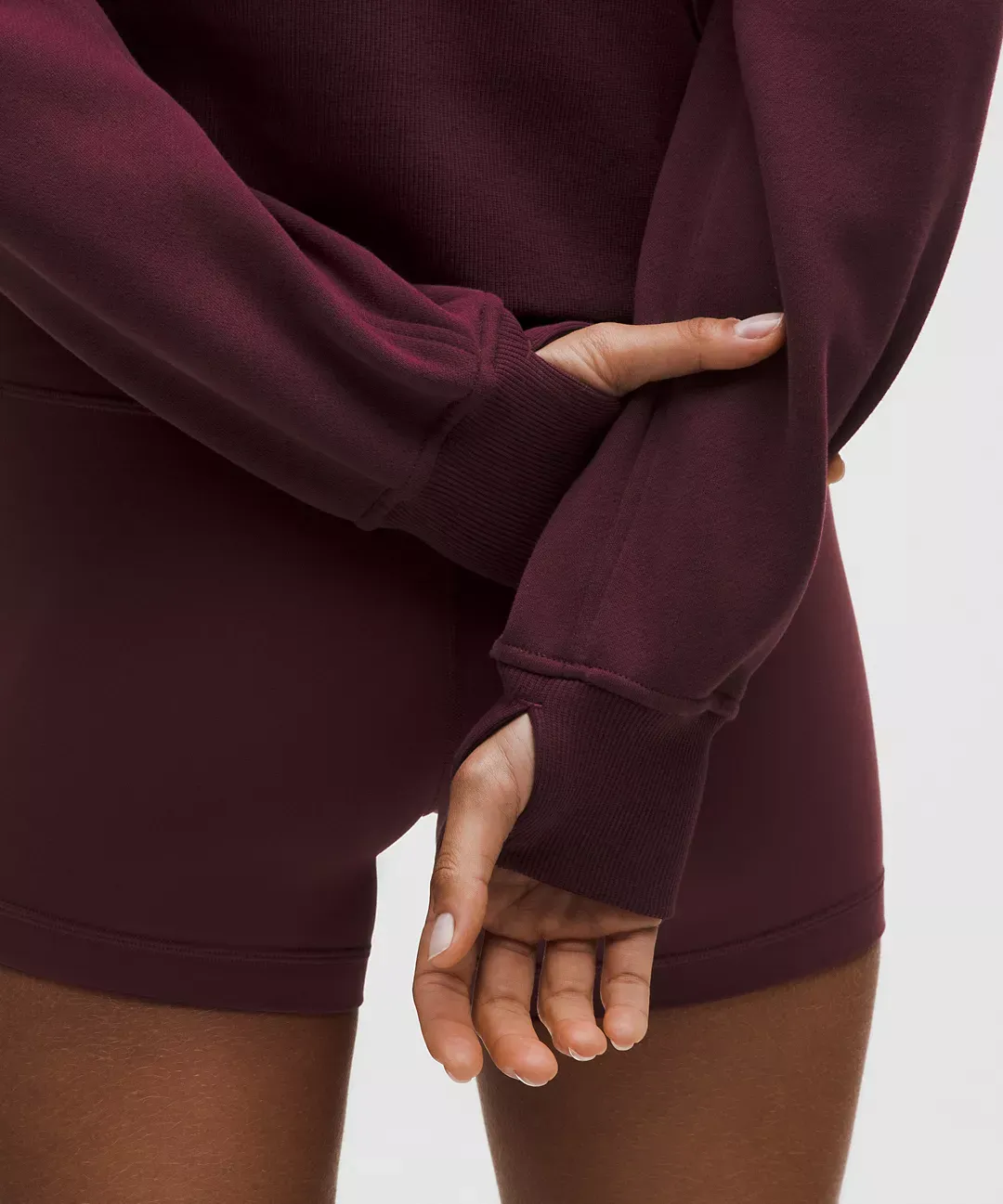 Scuba Oversized Half-Zip Hoodie