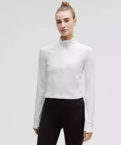 It's Rulu Cropped Half Zip Updated