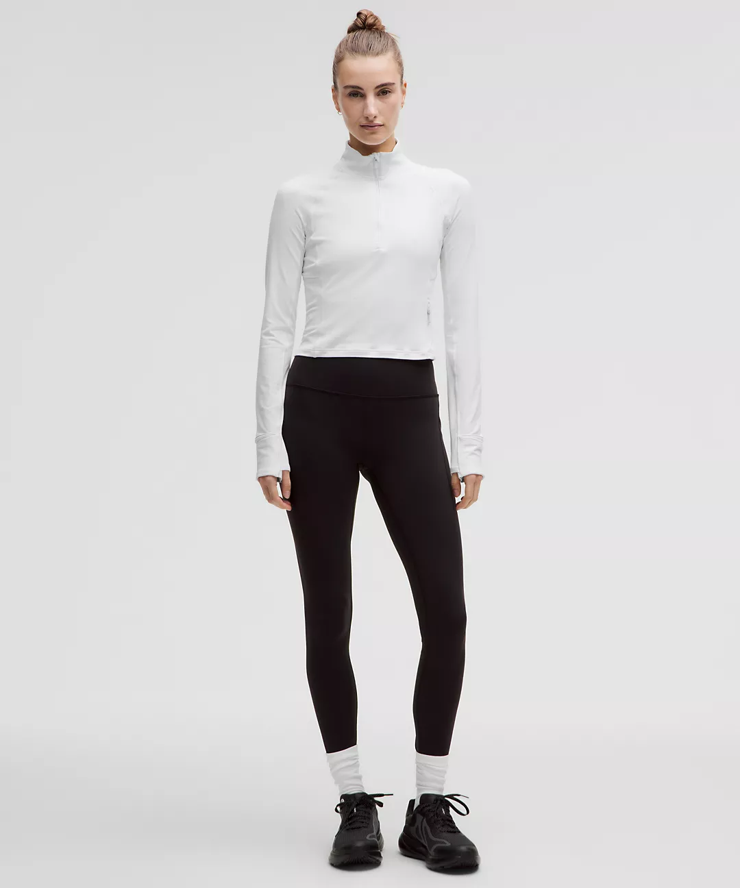 It's Rulu Cropped Half Zip Updated