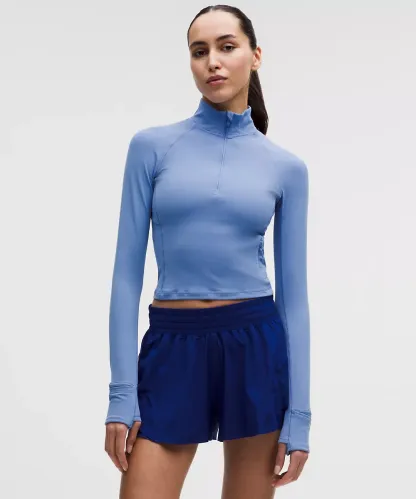 It's Rulu Cropped Half Zip Updated
