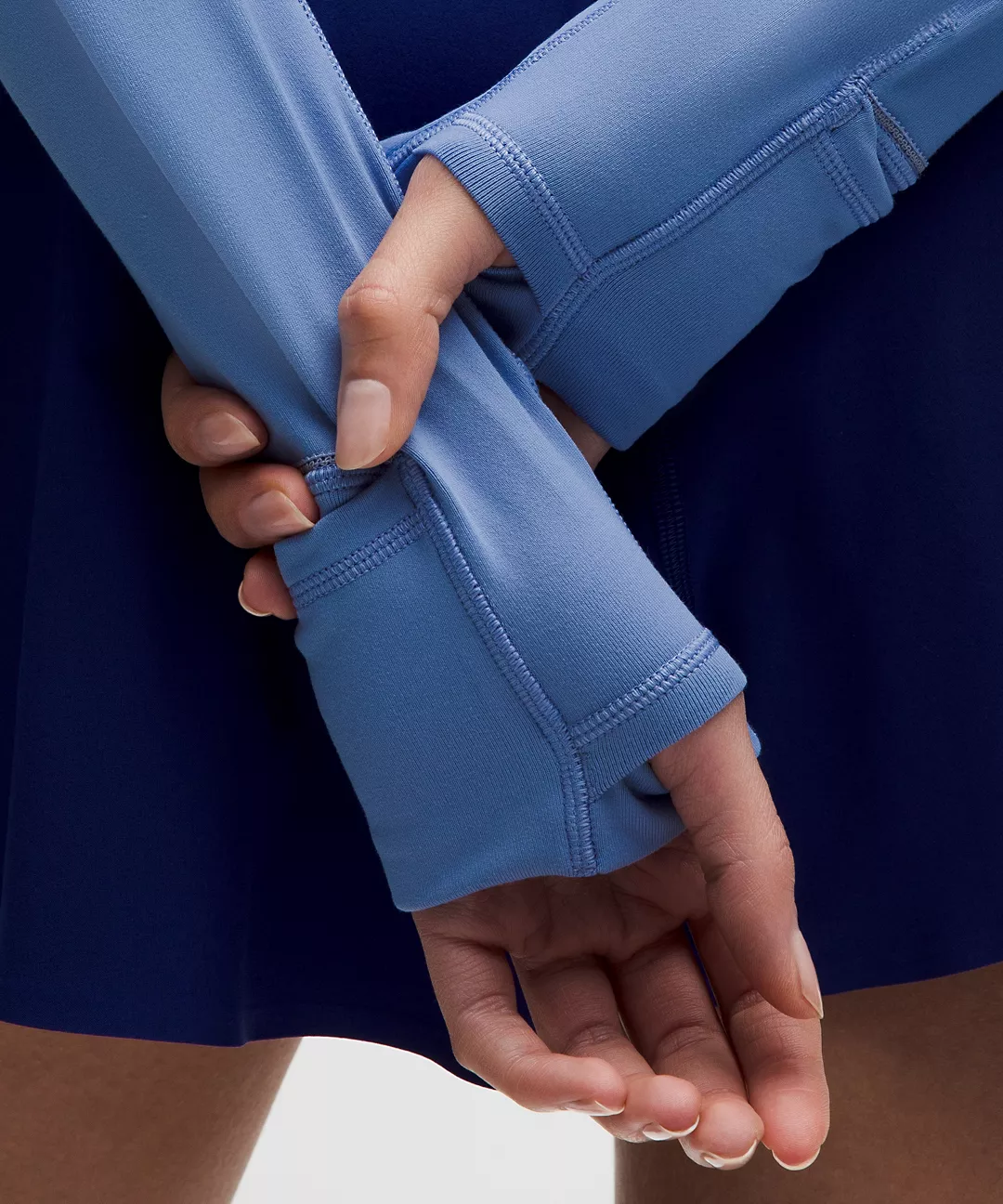 It's Rulu Cropped Half Zip Updated