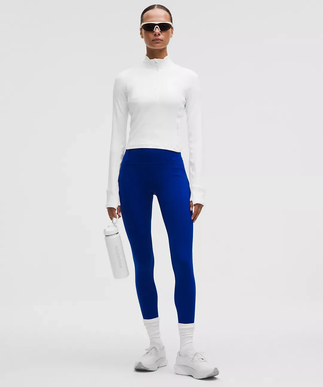 It's Rulu Ribbed Cropped Half Zip Updated