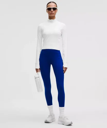 It's Rulu Ribbed Cropped Half Zip Updated