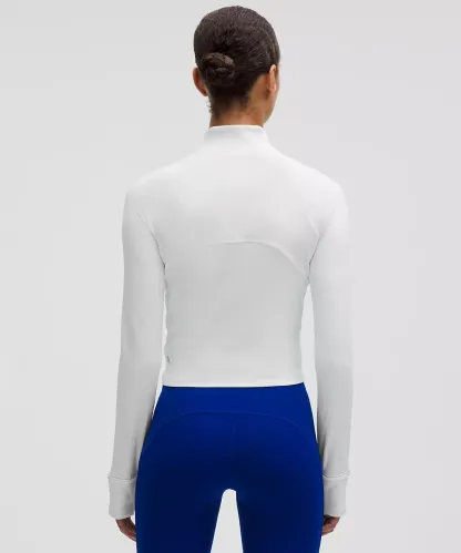 It's Rulu Ribbed Cropped Half Zip Updated