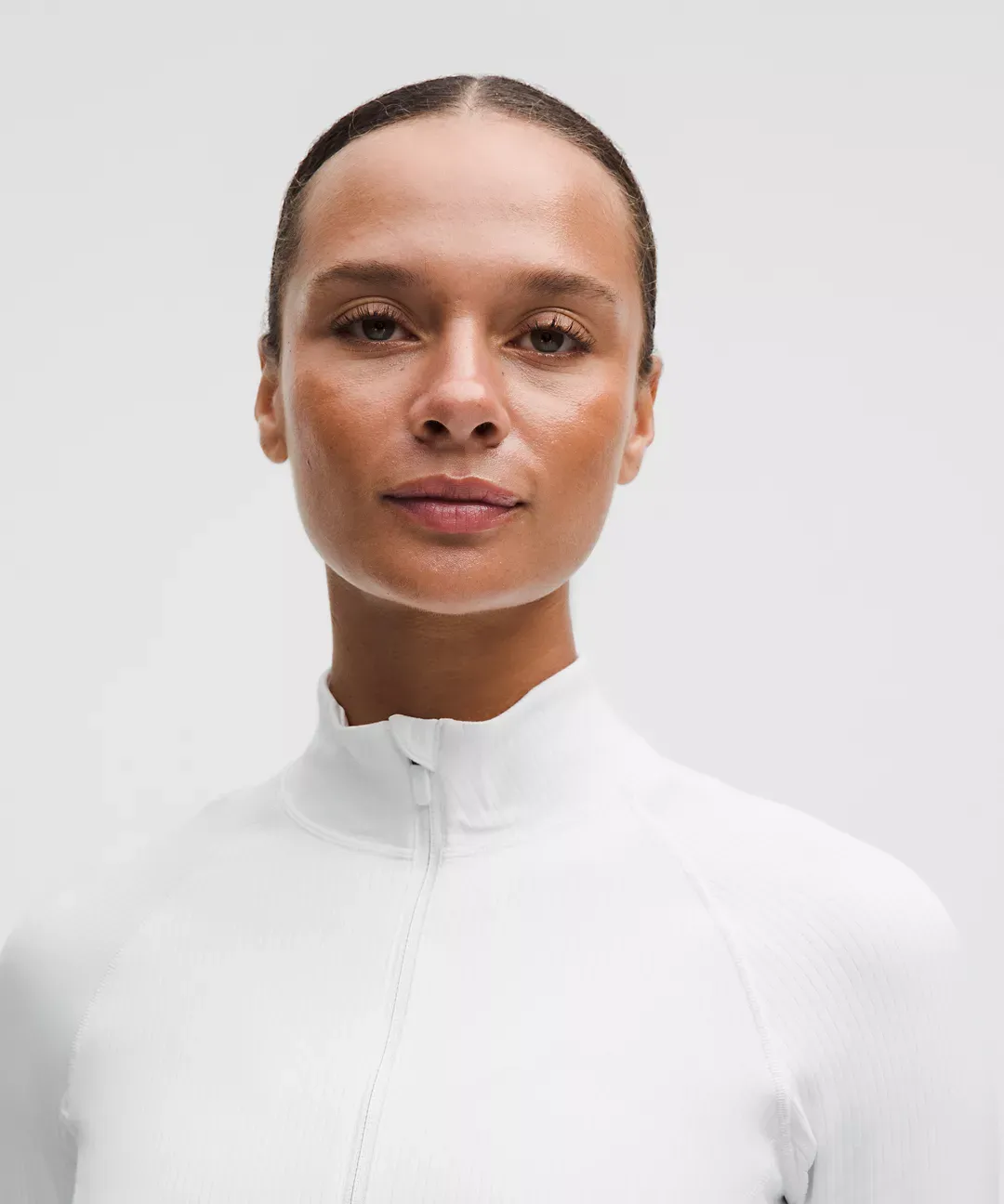 It's Rulu Ribbed Cropped Half Zip Updated