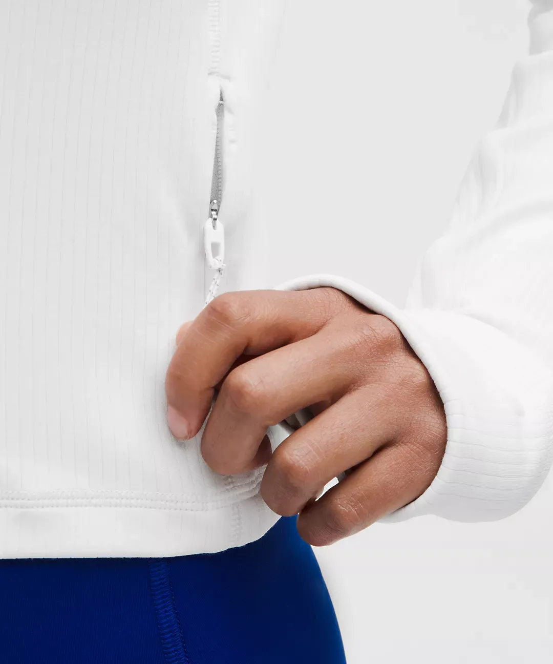 It's Rulu Ribbed Cropped Half Zip Updated