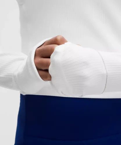 It's Rulu Ribbed Cropped Half Zip Updated