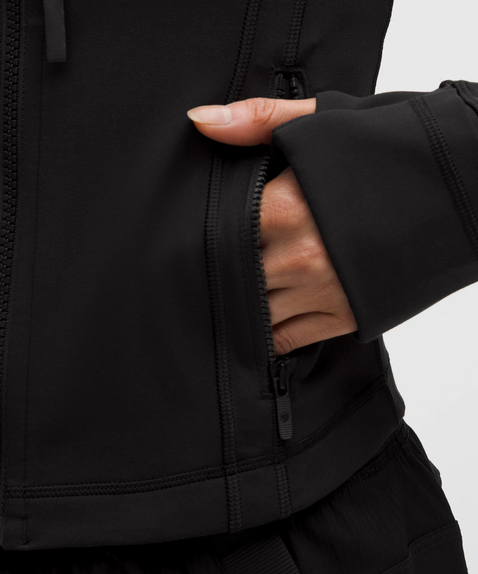 Define Cropped Hooded Jacket Nulu