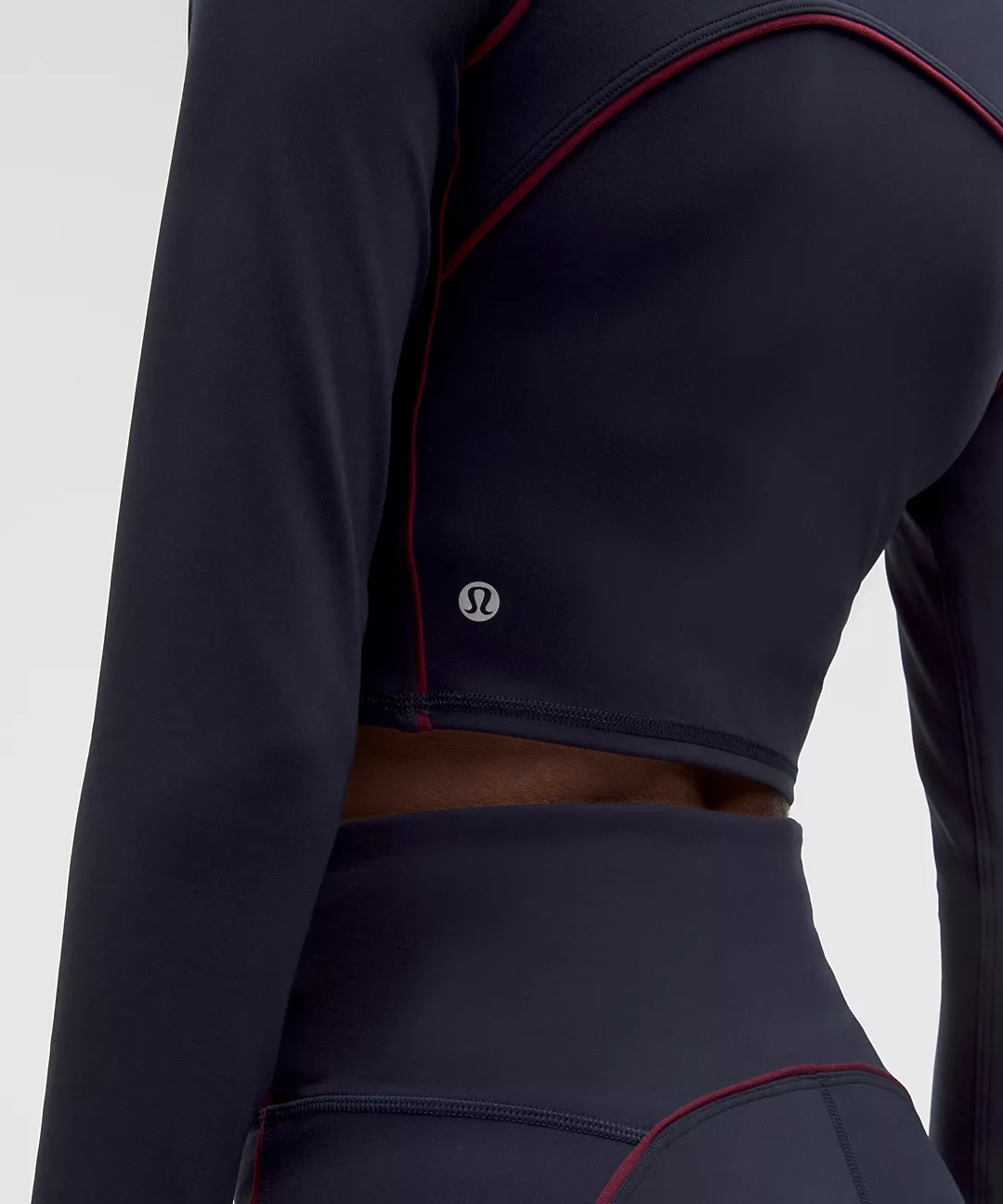 Wunder Train Cropped Long-Sleeve Half Zip