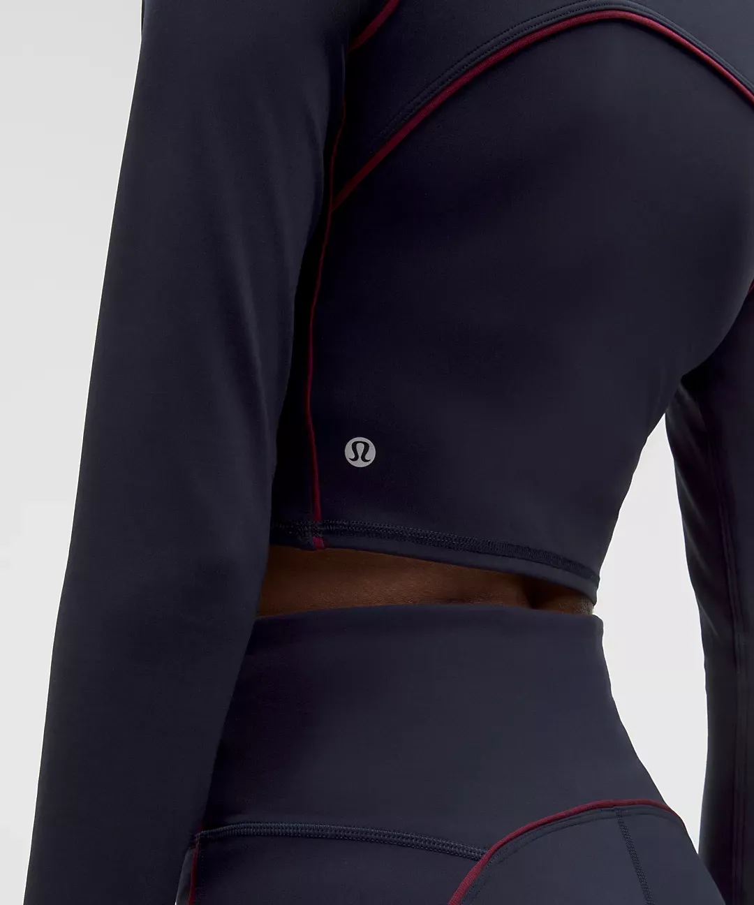 Wunder Train Cropped Long-Sleeve Half Zip