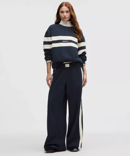 Women's Steady State Oversized Pullover Stripe