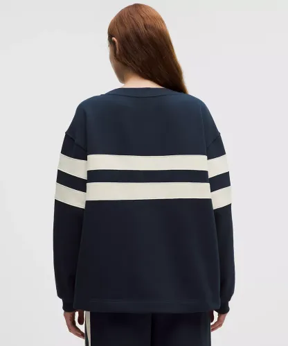 Women's Steady State Oversized Pullover Stripe