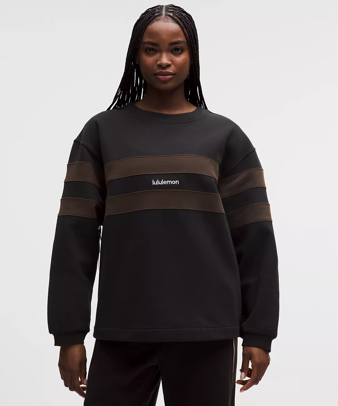 Women's Steady State Oversized Pullover Stripe