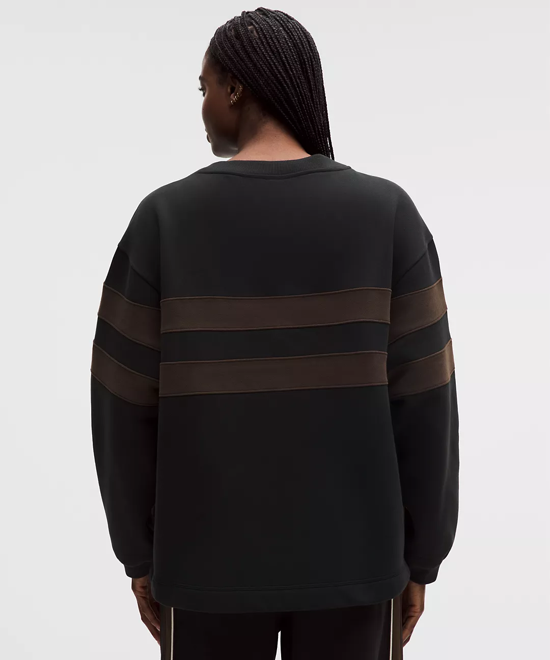 Women's Steady State Oversized Pullover Stripe