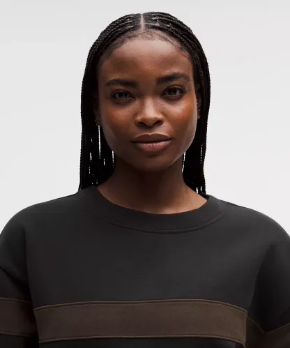 Women's Steady State Oversized Pullover Stripe