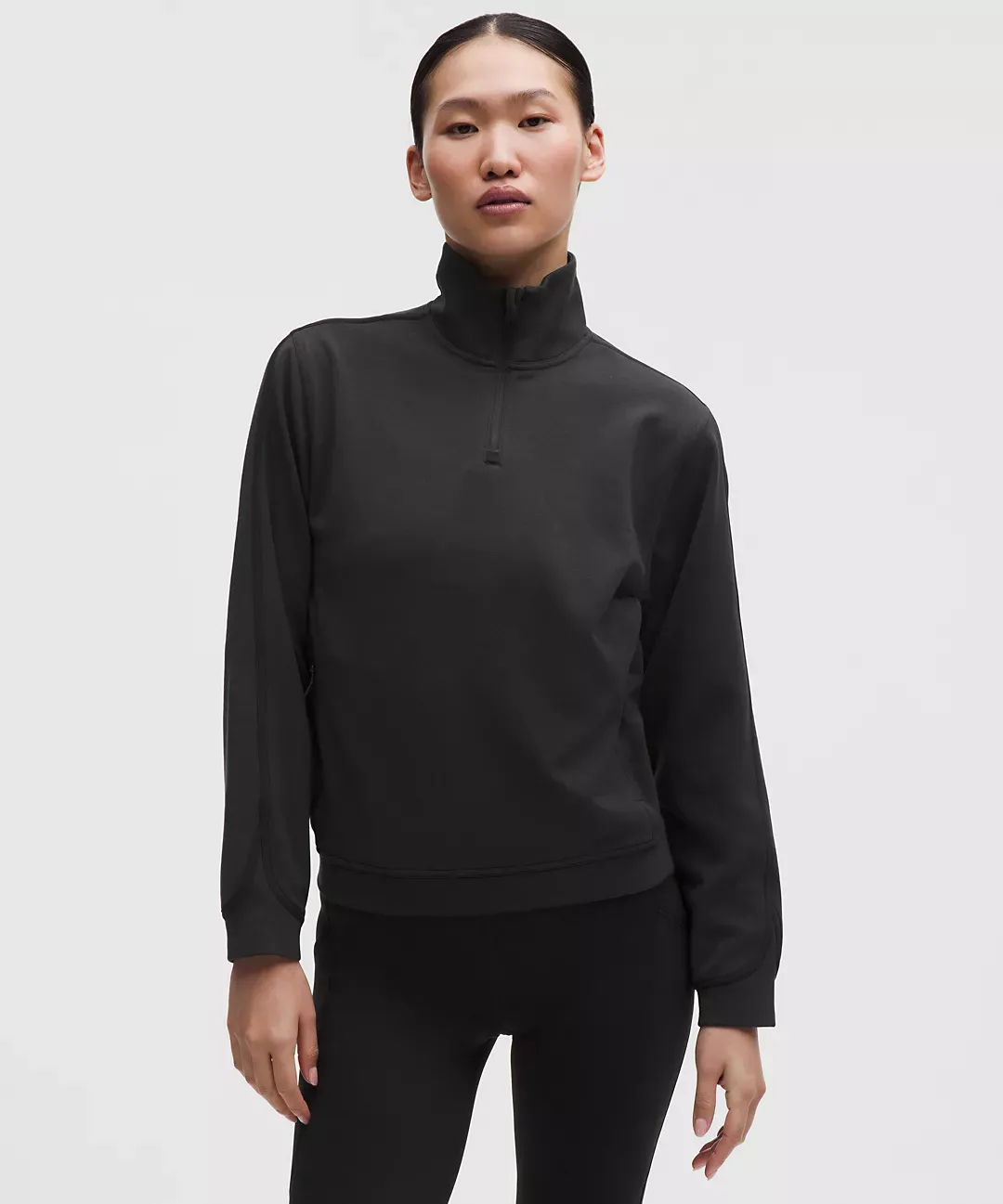 Textured Fleece Half Zip