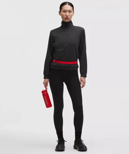 Textured Fleece Half Zip