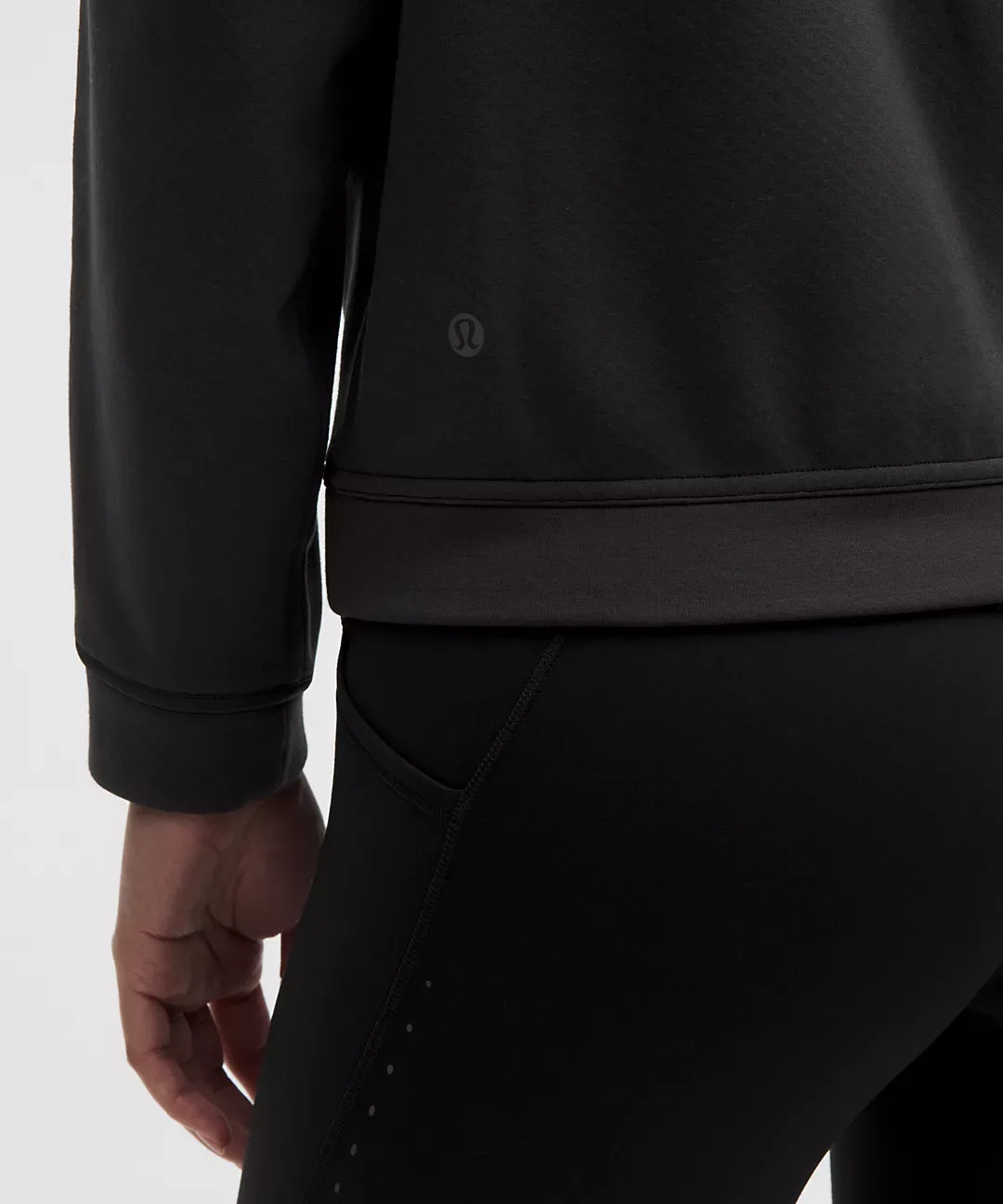 Textured Fleece Half Zip