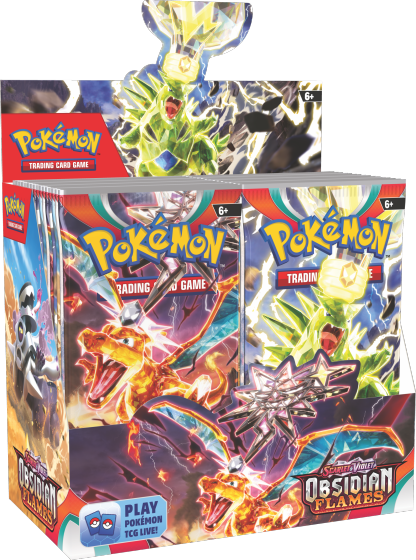 Pthtokemon: Scarlet & Violet - Obsidian Flames Booster Box