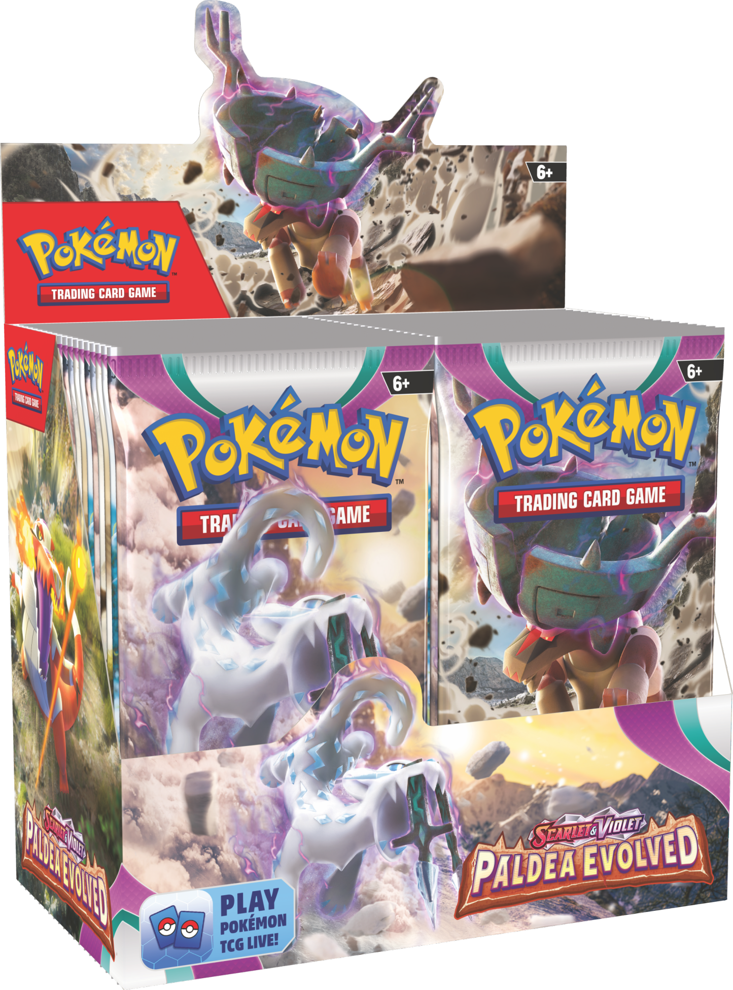 Pthtokemon: Scarlet and Violet - Paldea Evolved Booster Box