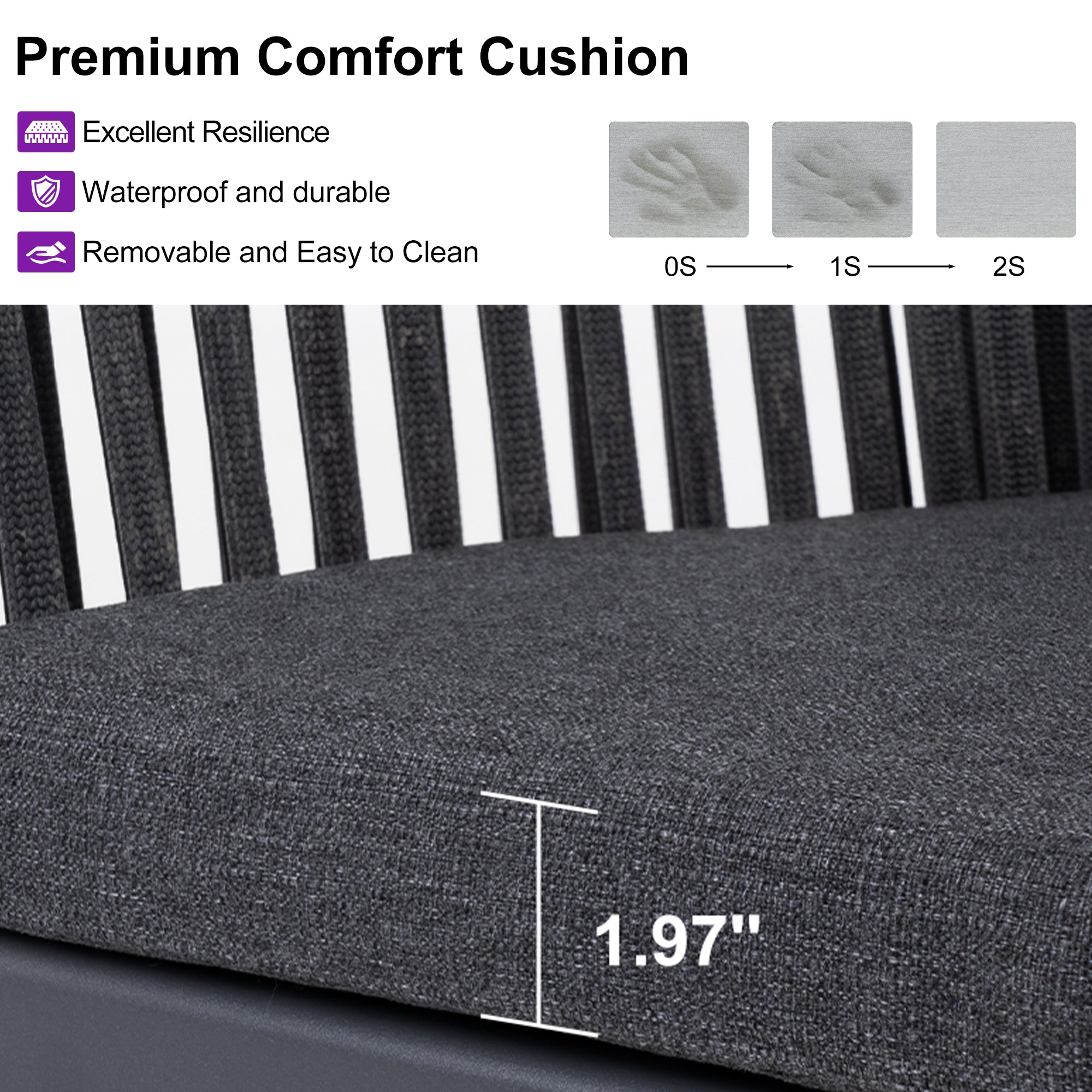 PURPLE LEAF Dining Set