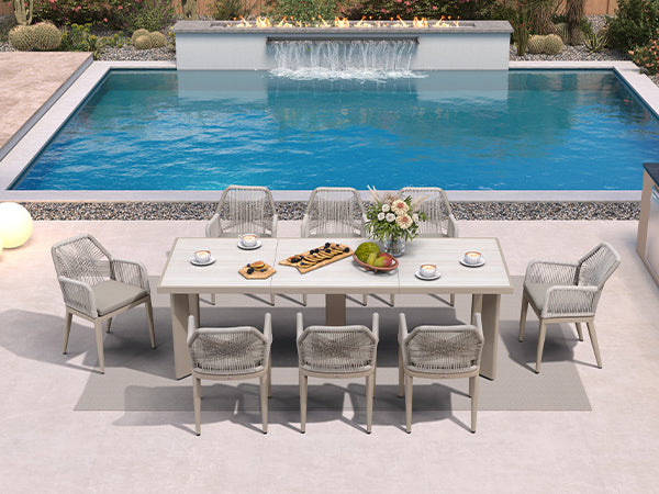 PURPLE LEAF Dining Set