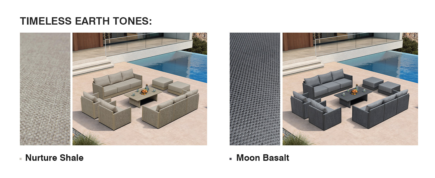 PURPLE LEAF Patio Conversation Set