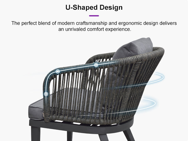 PURPLE LEAF Dining Set