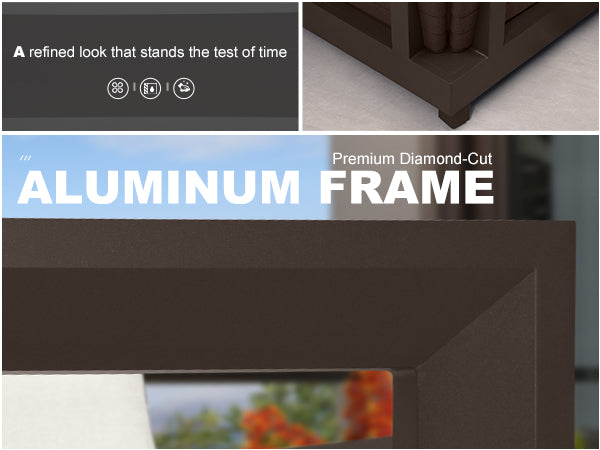 PURPLE LEAF Patio Conversation Set