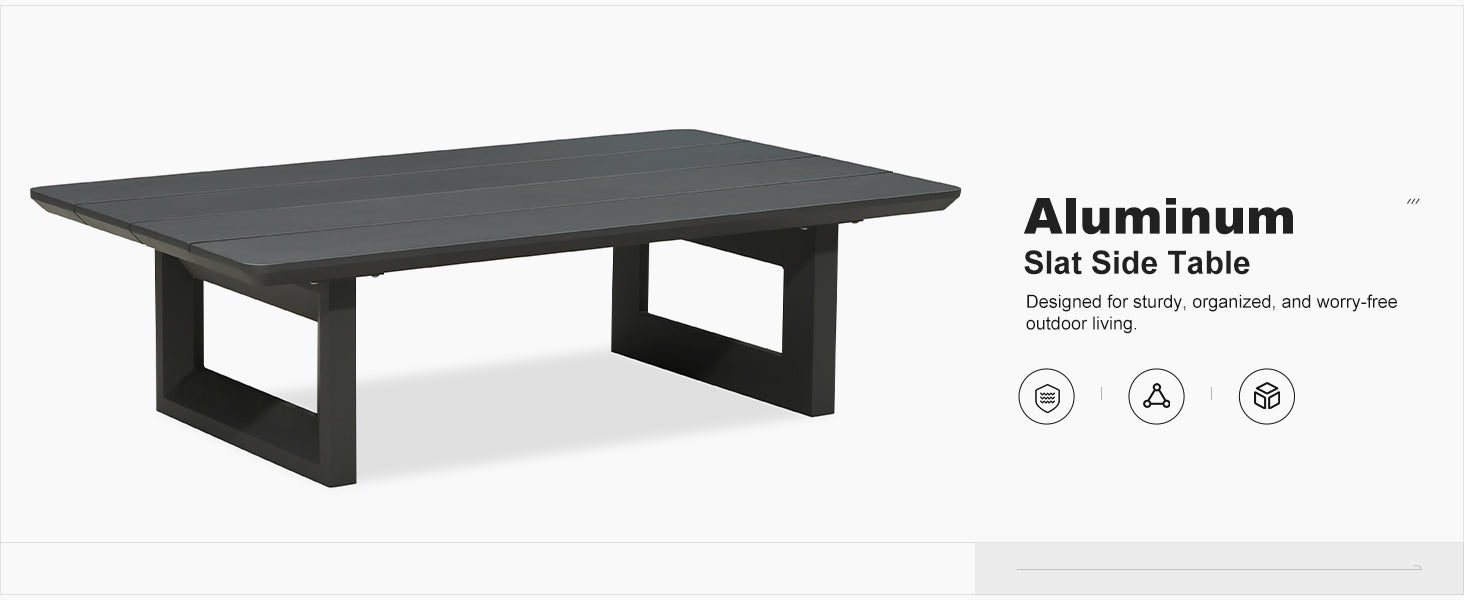 PURPLE LEAF Patio Conversation Set