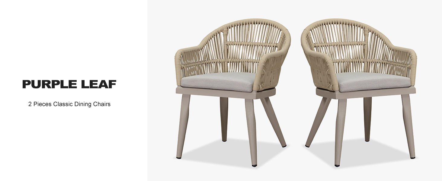 PURPLE LEAF Dining Set