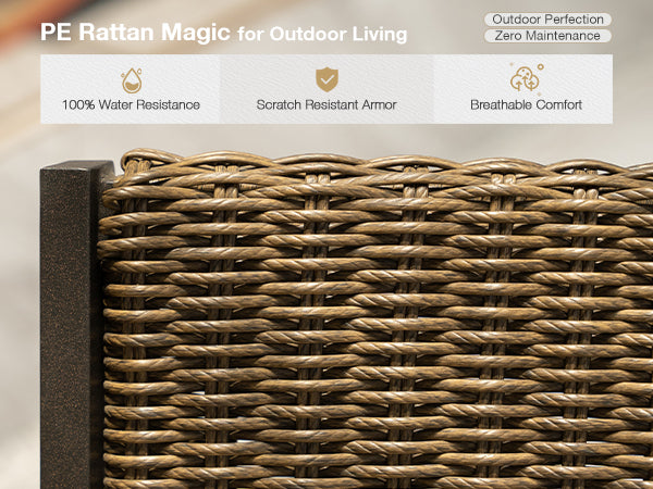 PURPLE LEAF Patio Conversation Set