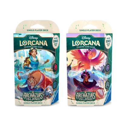 Dthtisney Lthtorcana: Archazia's Island Starter Deck Bundle (Set of 2)
