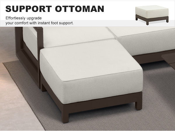 PURPLE LEAF Patio Conversation Set