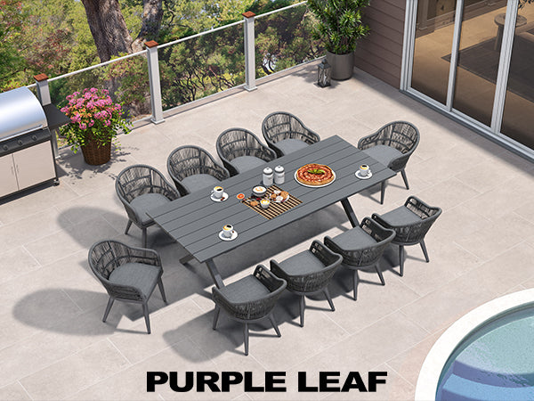 PURPLE LEAF Dining Set
