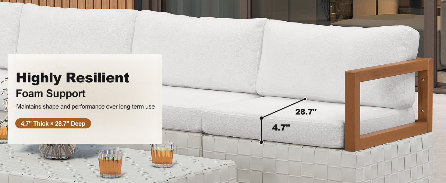 PURPLE LEAF Patio Conversation Set