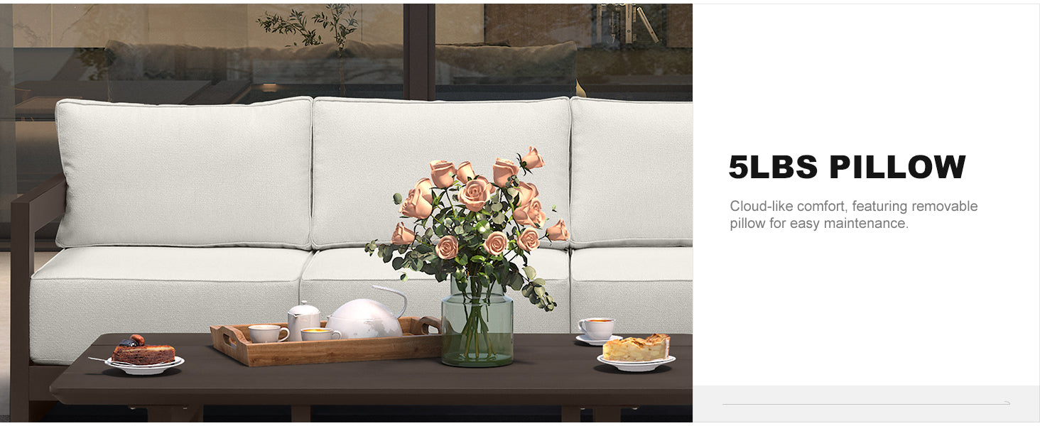 PURPLE LEAF Patio Conversation Set