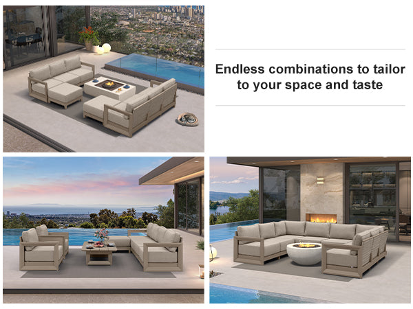 PURPLE LEAF Patio Conversation Set