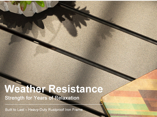 PURPLE LEAF Patio Conversation Set